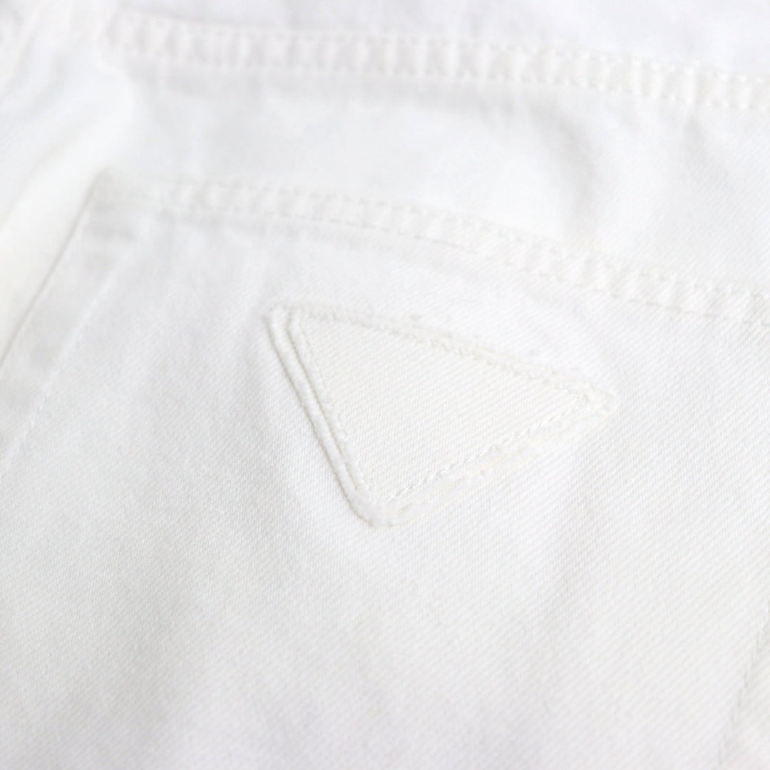 PRADA Denim pants GEP303 Main: 100% cotton off white mens 30 Used Authentic