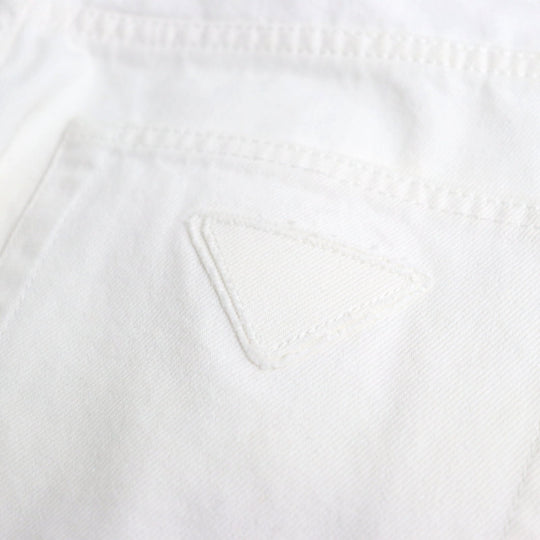 PRADA Denim pants GEP303 Main: 100% cotton off white mens 30 Used Authentic