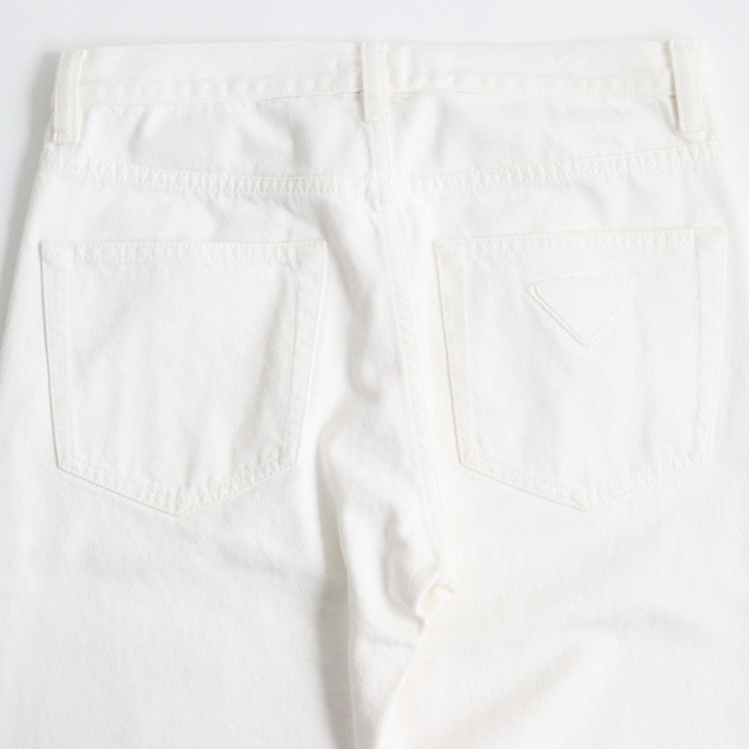 PRADA Denim pants GEP303 Main: 100% cotton off white mens 30 Used Authentic