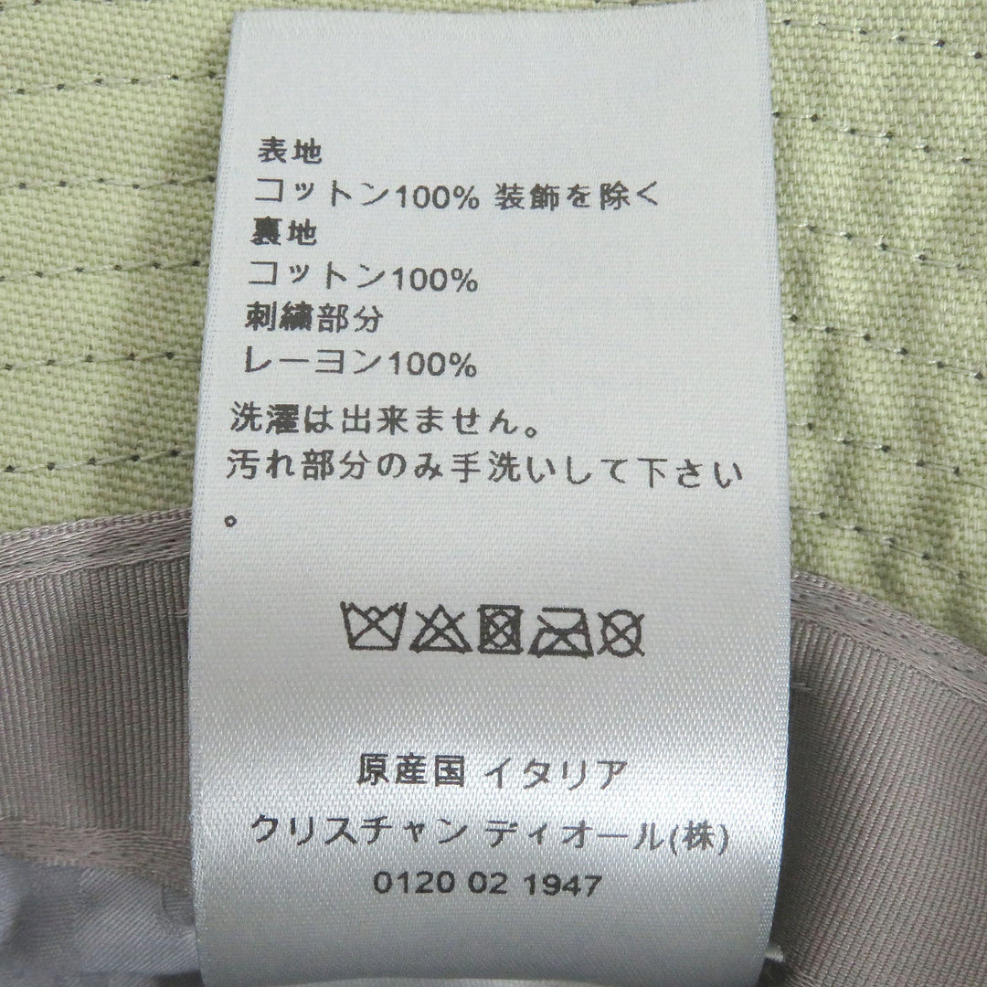 Dior HOMME Other hats 033C906U4511 Main: 100% cotton, Part: 100% rayon khaki Women M Used Authentic