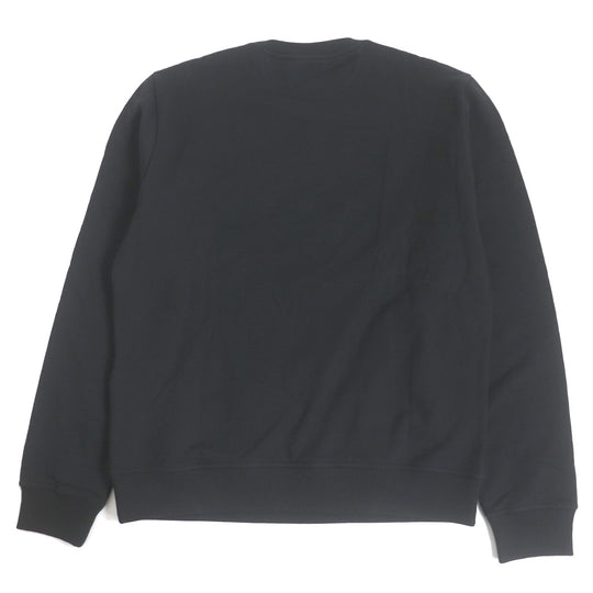 FENDI sweat FY0178 Main: 100% cotton, Part: , Rib: 97% cotton, 3% polyurethane Embroidery: 48% acrylic, 39% wool, 13% silk black mens S Used Authentic