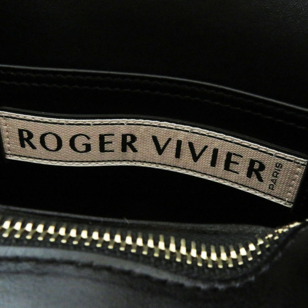ROGERVIVIER Tote Bag Main: Canvas, Main: Leather Multi Call Me Viv Women Used Authentic