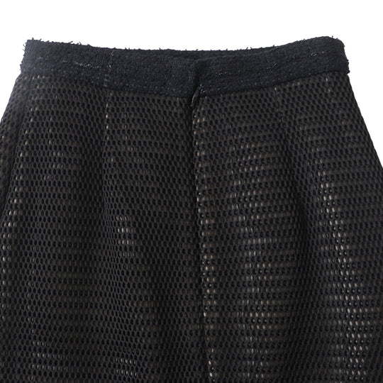 CHANEL Tight Skirt P45897 Outer: 100% nylon, Lining: 100% silk, Part: 77% nylon, Part: 13% wool, Part: 10% rayon black Women 34 Used Authentic