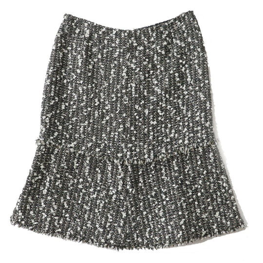 CHANEL Tweed skirt 04A P24139 Outer material: 46% rayon, Outer material: 27% nylon, Outer material: 27% wool, Lining: 100% silk Multi Women 38 Used Authentic