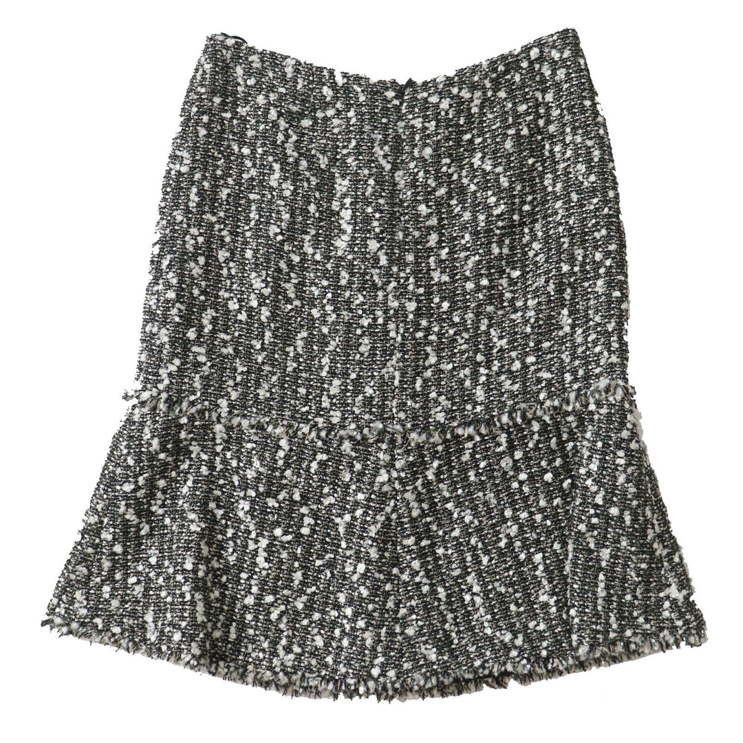 CHANEL Tweed skirt 04A P24139 Outer material: 46% rayon, Outer material: 27% nylon, Outer material: 27% wool, Lining: 100% silk Multi Women 38 Used Authentic