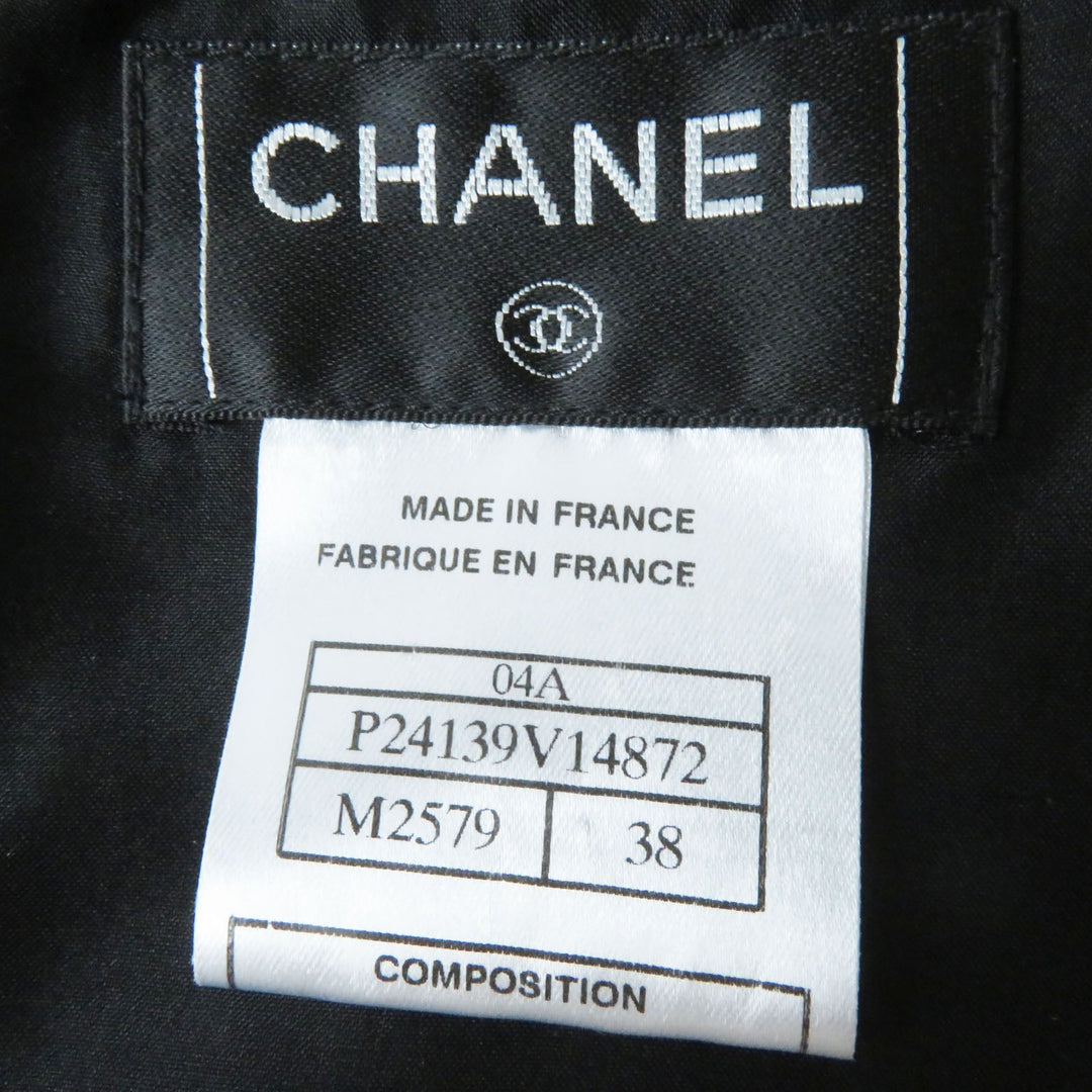 CHANEL Tweed skirt 04A P24139 Outer material: 46% rayon, Outer material: 27% nylon, Outer material: 27% wool, Lining: 100% silk Multi Women 38 Used Authentic
