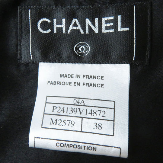 CHANEL Tweed skirt 04A P24139 Outer material: 46% rayon, Outer material: 27% nylon, Outer material: 27% wool, Lining: 100% silk Multi Women 38 Used Authentic