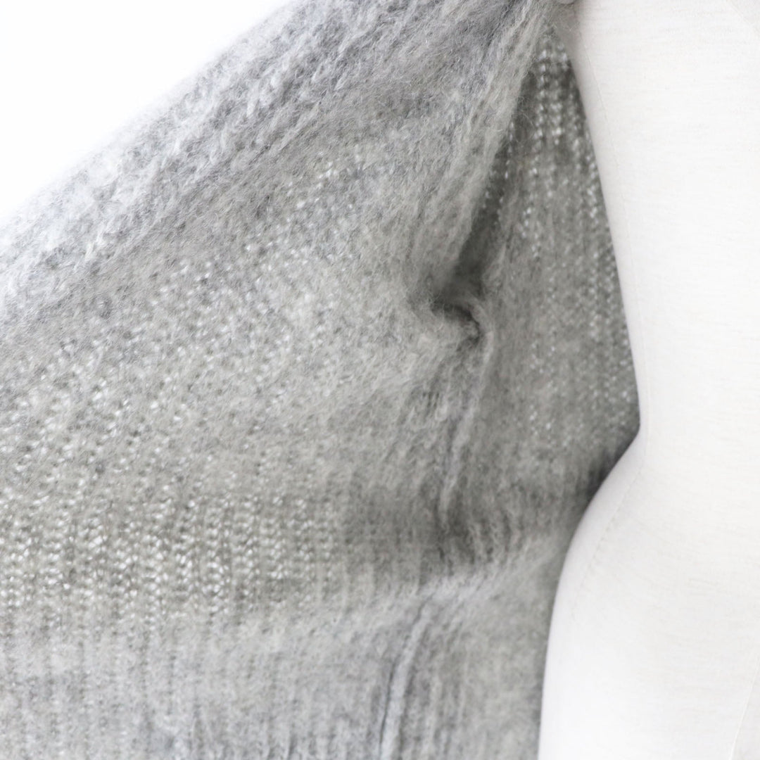 MAX MARA cardigan Main: 77% mohair, Main: 12% wool, Main: 11% nylon gray Women M Used Authentic
