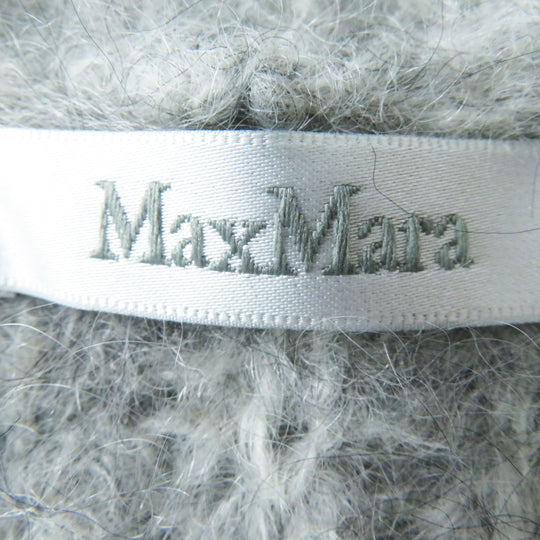 MAX MARA cardigan Main: 77% mohair, Main: 12% wool, Main: 11% nylon gray Women M Used Authentic