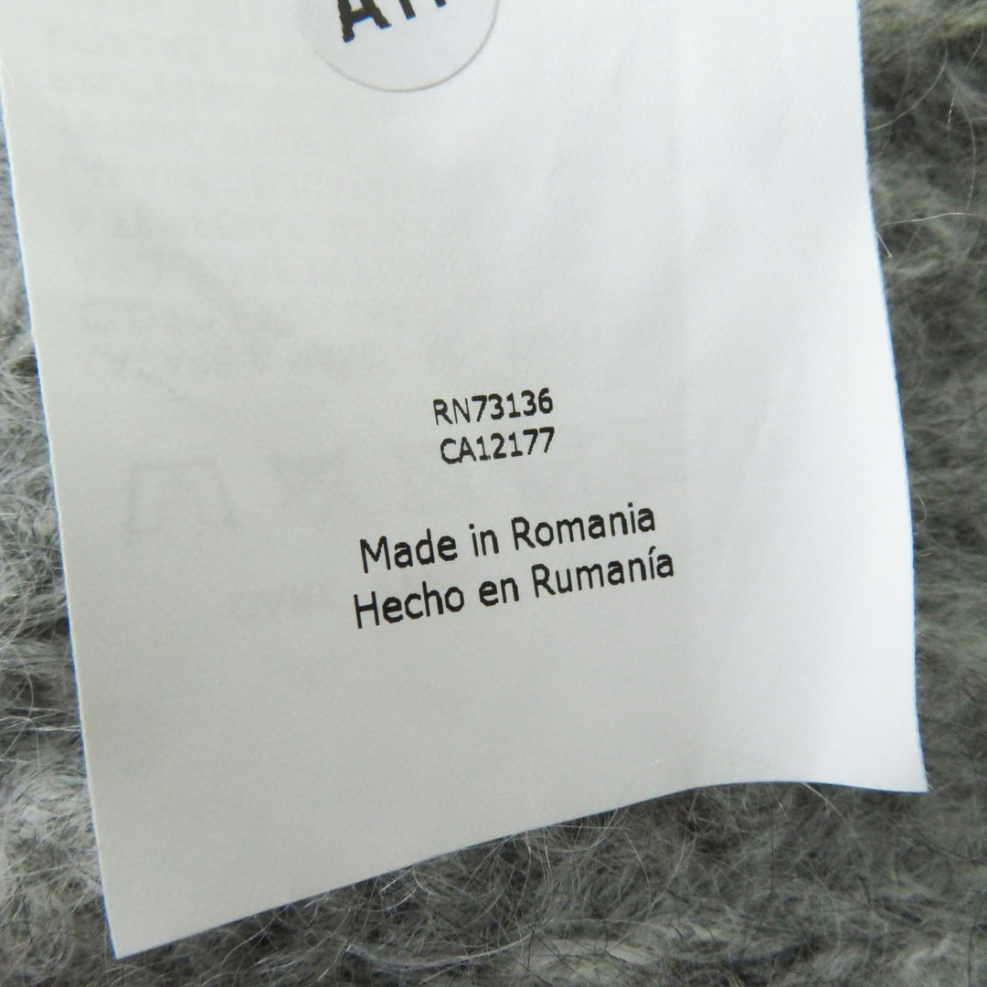 MAX MARA cardigan Main: 77% mohair, Main: 12% wool, Main: 11% nylon gray Women M Used Authentic