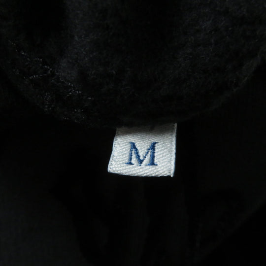 MONCLER pullover Main: 100% cotton, back body: 100% nylon, rib part: 100% cotton, back body lining: 100% cotton, other fabric: 100% nylon, embroidery part: 100% rayon black SWEAT SHIRT Women M Used Authentic