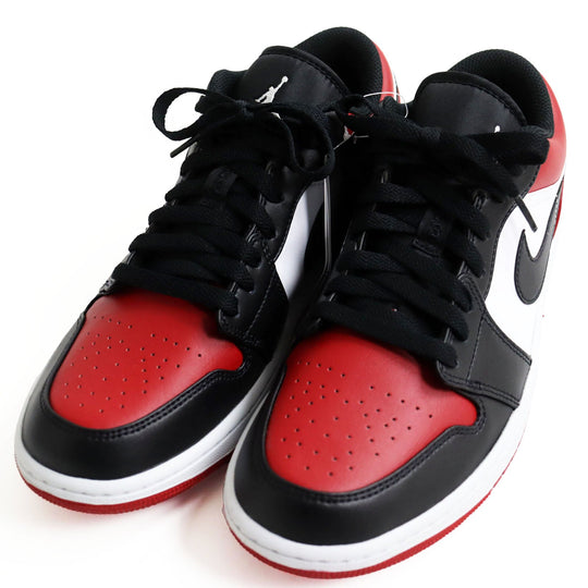 NIKE sneakers 553558 612 leather Black x Red x White AIR JORDAN 1 LOW 42.5