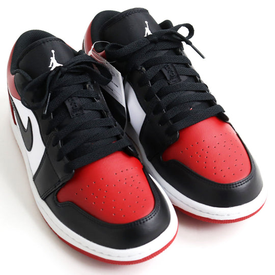 NIKE sneakers 553558 612 leather Black x Red x White AIR JORDAN 1 LOW 42.5