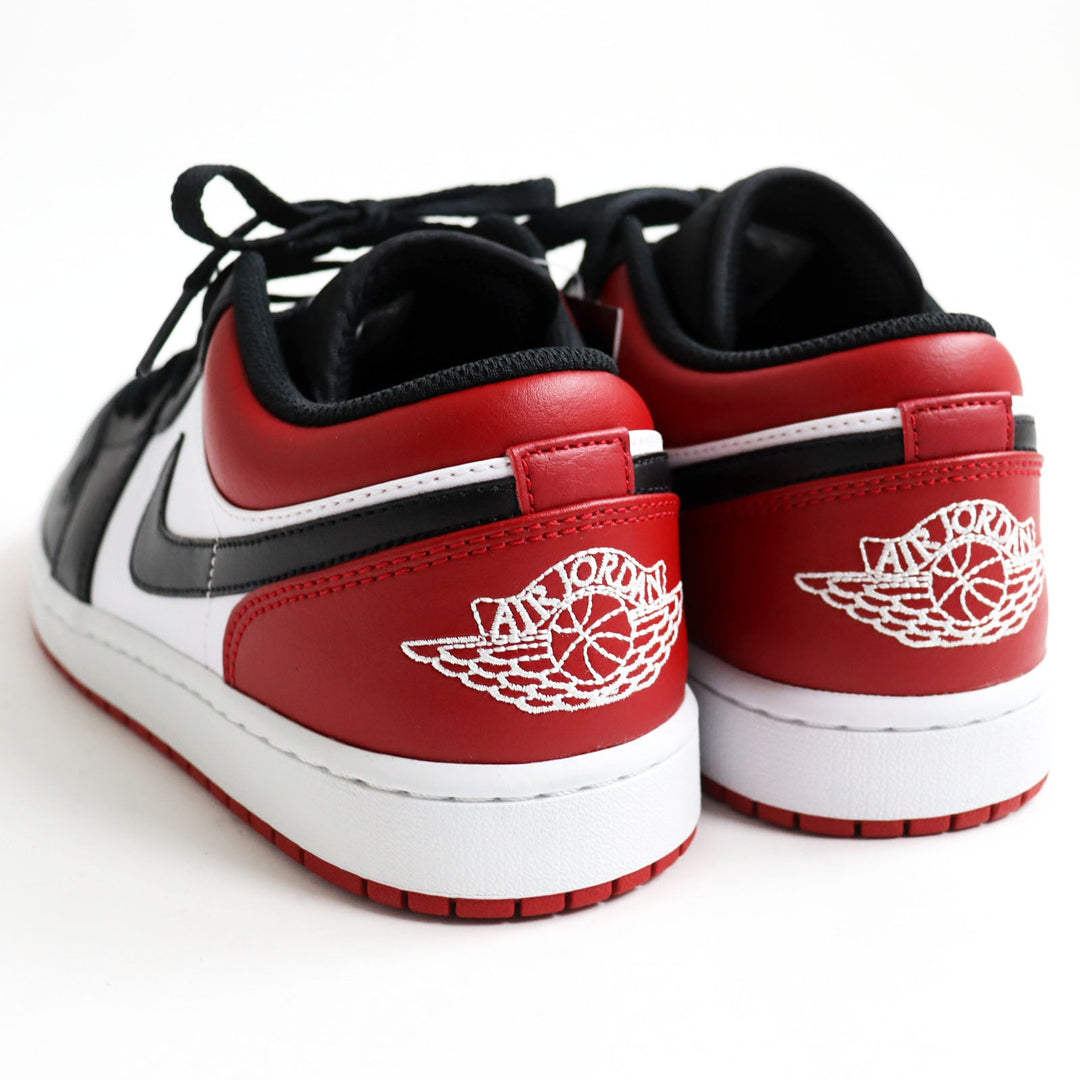 NIKE sneakers 553558 612 leather Black x Red x White AIR JORDAN 1 LOW 42.5
