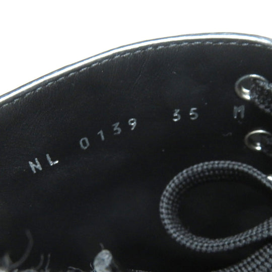 LOUIS VUITTON short boots Main: Leather Black x multicolor Wonderland line Women 35 Used Authentic