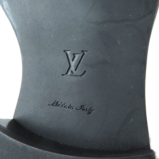 LOUIS VUITTON short boots Main: Leather Black x multicolor Wonderland line Women 35 Used Authentic