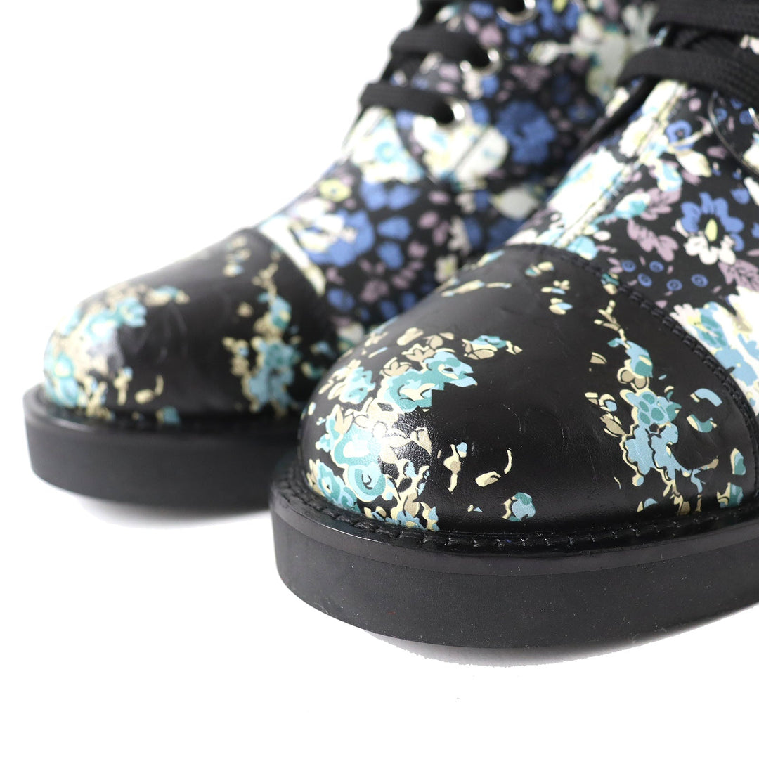 LOUIS VUITTON short boots Main: Leather Black x multicolor Wonderland line Women 35 Used Authentic