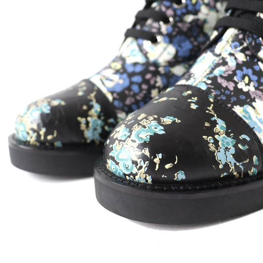 LOUIS VUITTON short boots Main: Leather Black x multicolor Wonderland line Women 35 Used Authentic