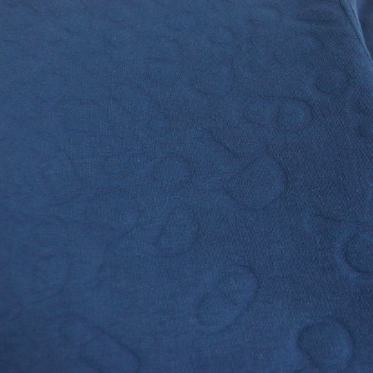 HERMES sweat Main: 72% polyamide, 26% cotton, 2% elastane. Parts: 100% cotton. Rib: 90% cotton, 10% elastane. Indigo blue Maillons en Boucle Aero mens M Used Authentic