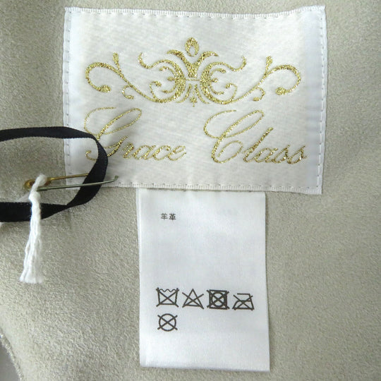 GRACE Class Mouton coat 28364165-0 Main: 100% lamb leather Kinari Women 36 Used Authentic