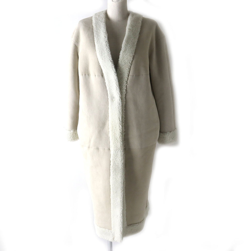 GRACE Class Mouton coat 28364165-0 Main: 100% lamb leather Kinari Women 36 Used Authentic