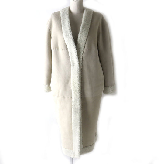 GRACE Class Mouton coat 28364165-0 Main: 100% lamb leather Kinari Women 36 Used Authentic