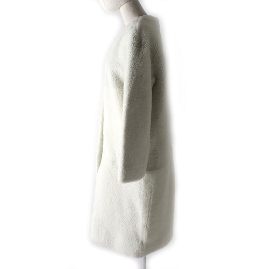 GRACE Class Mouton coat 28364165-0 Main: 100% lamb leather Kinari Women 36 Used Authentic