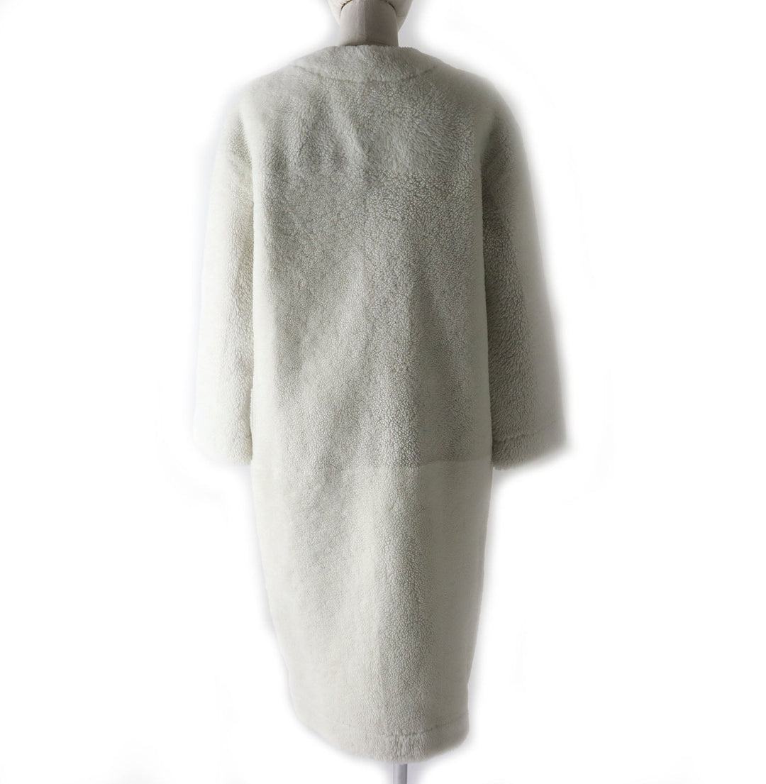 GRACE Class Mouton coat 28364165-0 Main: 100% lamb leather Kinari Women 36 Used Authentic