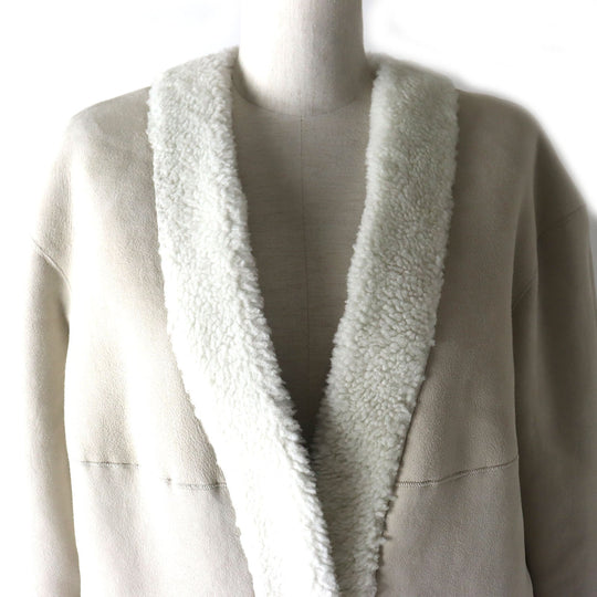 GRACE Class Mouton coat 28364165-0 Main: 100% lamb leather Kinari Women 36 Used Authentic