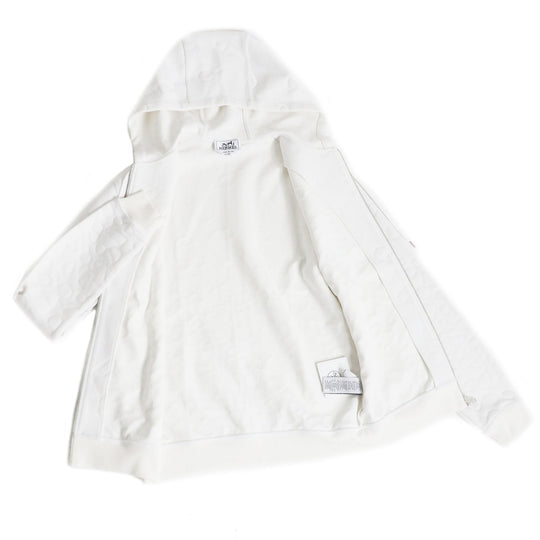HERMES Hoodie Main: 72% polyamide, 26% cotton, 2% elastane. Parts: 100% cotton. Rib: 90% cotton, 10% elastane. Bron Maillons en Boucle Aero mens XS Used Authentic