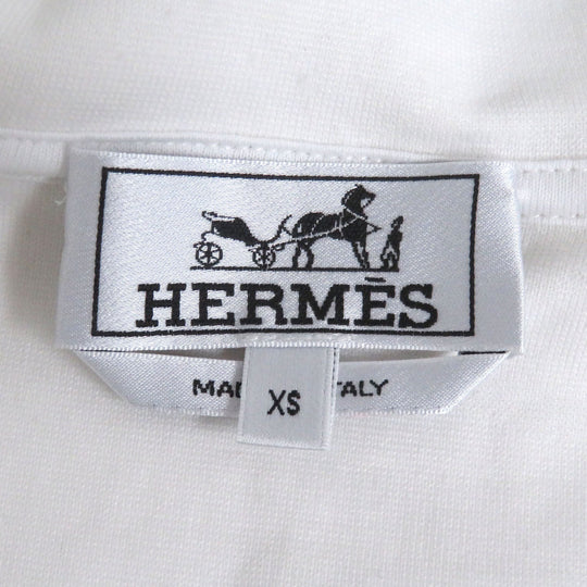 HERMES Hoodie Main: 72% polyamide, 26% cotton, 2% elastane. Parts: 100% cotton. Rib: 90% cotton, 10% elastane. Bron Maillons en Boucle Aero mens XS Used Authentic