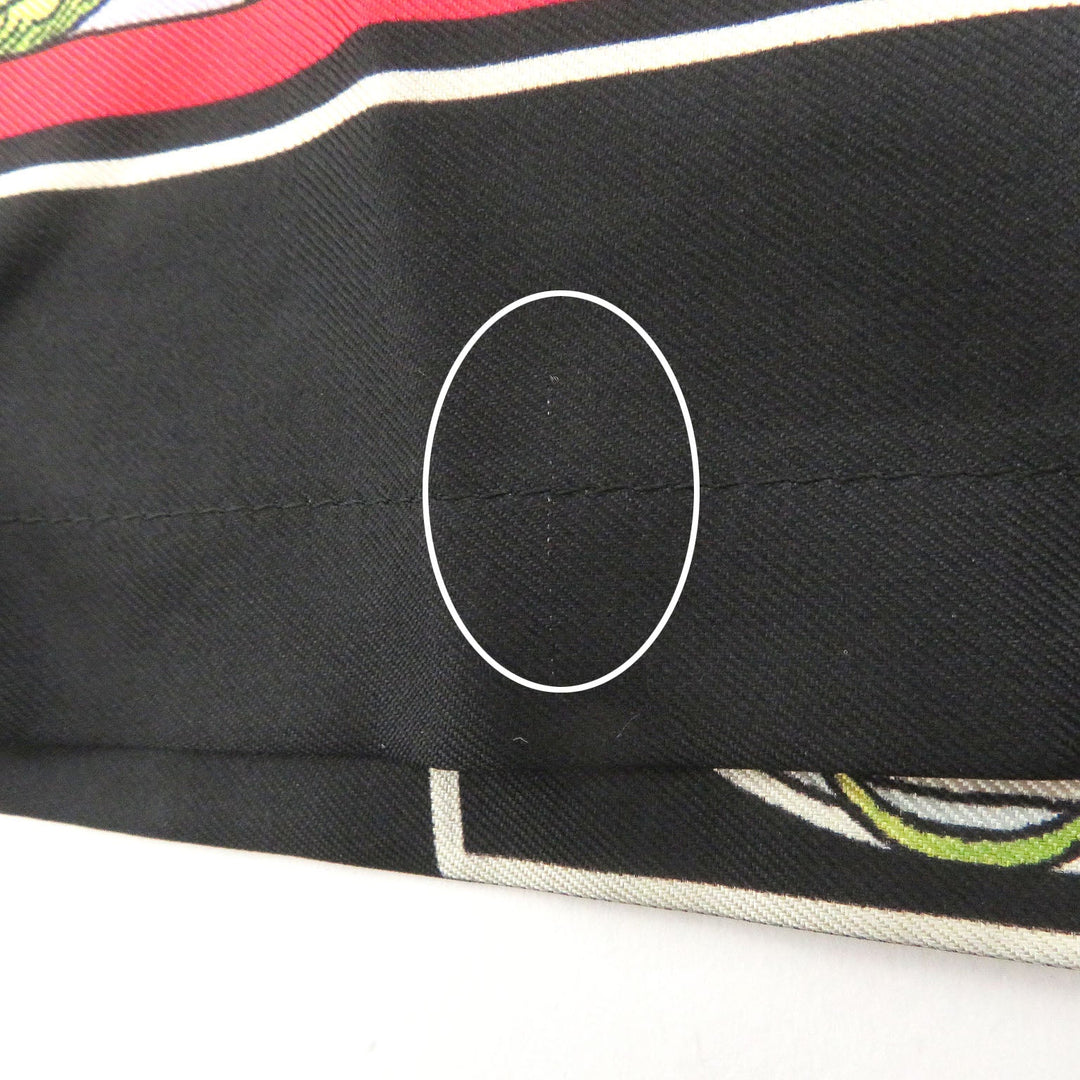 VERSACE Pants Main: 100% silk multicolor mens 44 Used Authentic