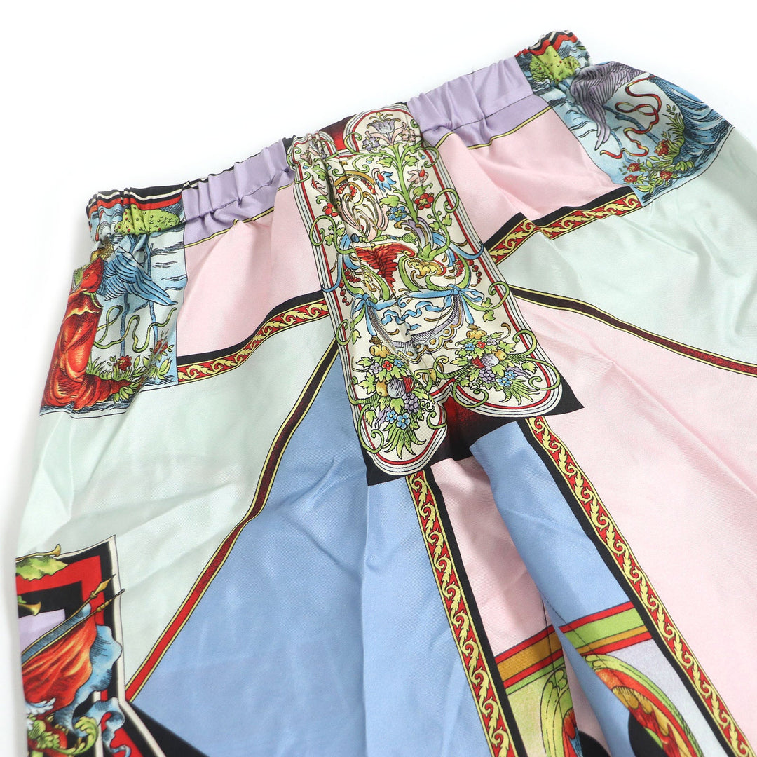 VERSACE Pants Main: 100% silk multicolor mens 44 Used Authentic