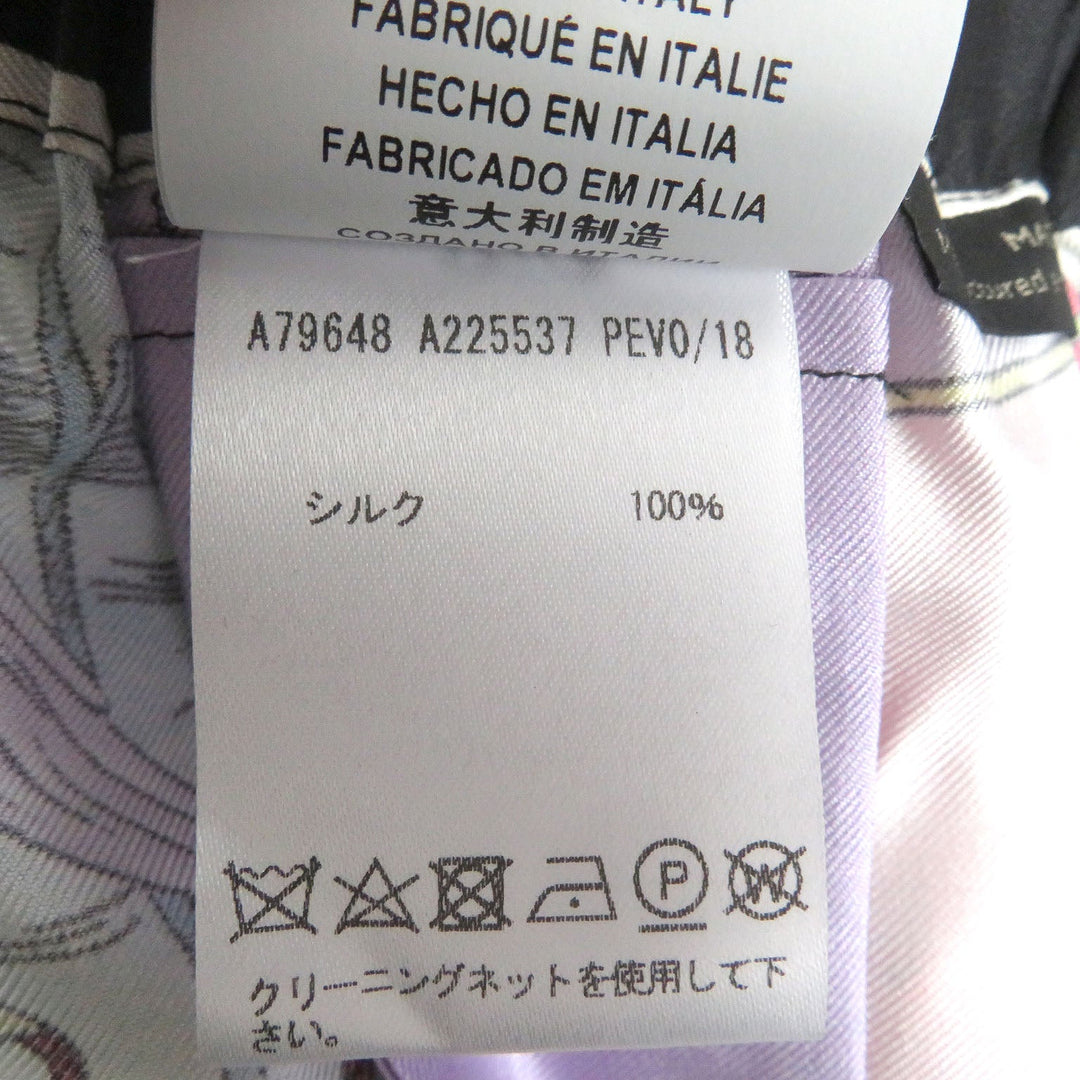 VERSACE Pants Main: 100% silk multicolor mens 44 Used Authentic