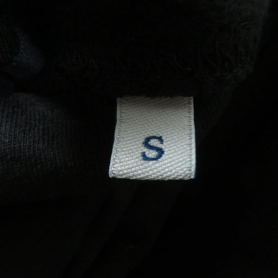 MONCLER pullover Main: 100% cotton, back body: 100% nylon, rib part: 100% cotton, back body lining: 100% cotton, other fabric: 100% nylon, embroidery part: 100% rayon black SWEAT SHIRT Women S Used Authentic