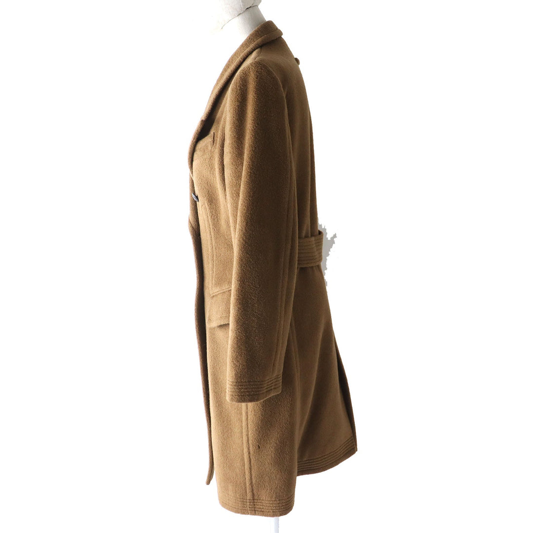 JEAN-PAUL GAULTIER coat Outer: 100% wool, lining: polyester Camel type CLASSIQUE Women 40 Used Authentic