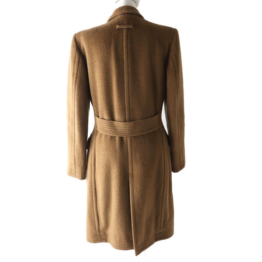 JEAN-PAUL GAULTIER coat Outer: 100% wool, lining: polyester Camel type CLASSIQUE Women 40 Used Authentic