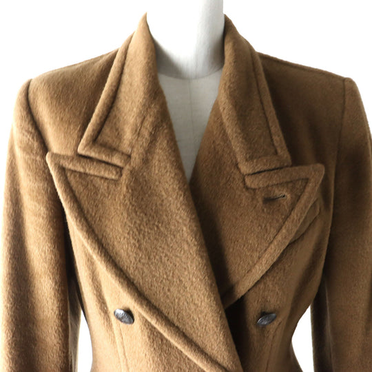 JEAN-PAUL GAULTIER coat Outer: 100% wool, lining: polyester Camel type CLASSIQUE Women 40 Used Authentic