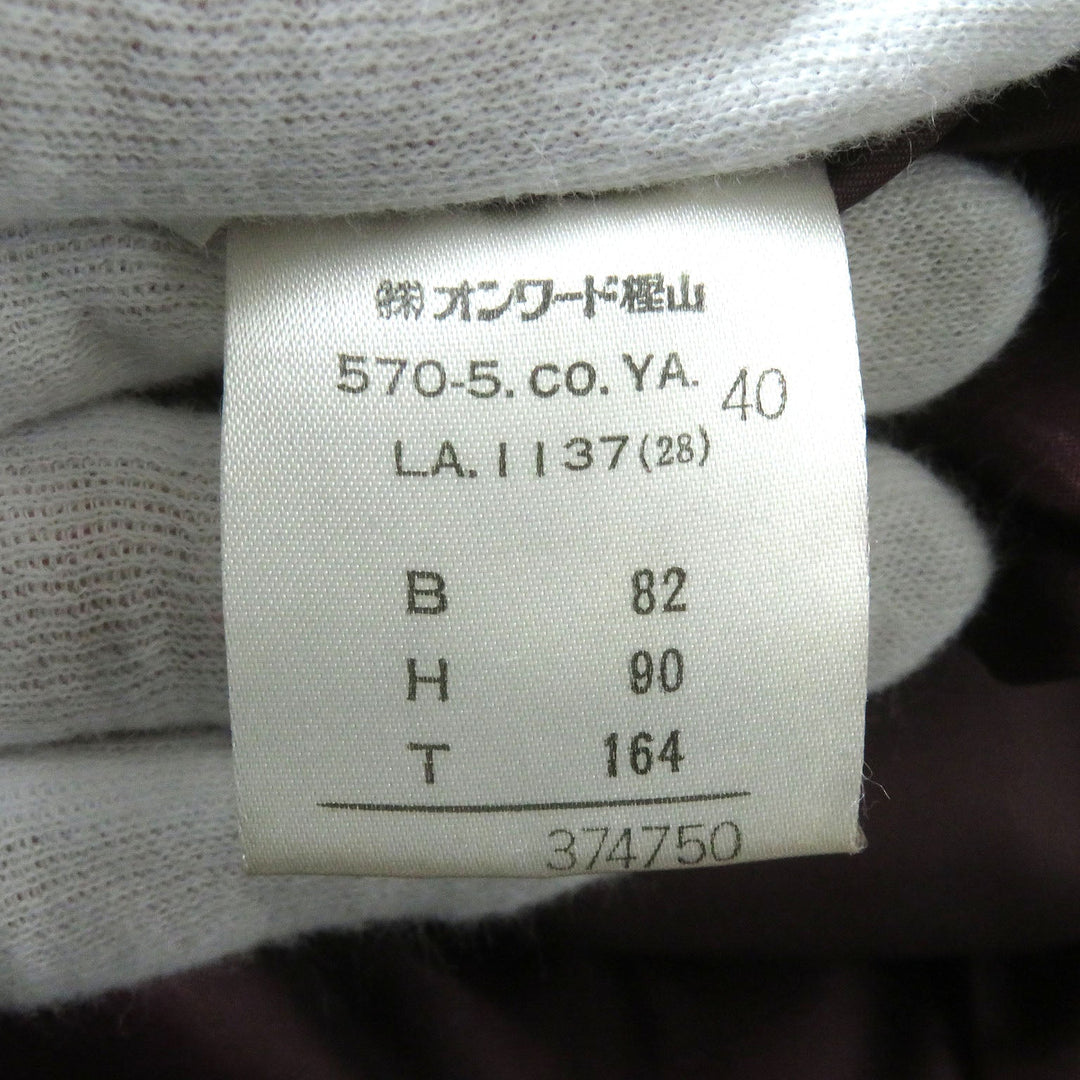 JEAN-PAUL GAULTIER coat Outer: 100% wool, lining: polyester Camel type CLASSIQUE Women 40 Used Authentic