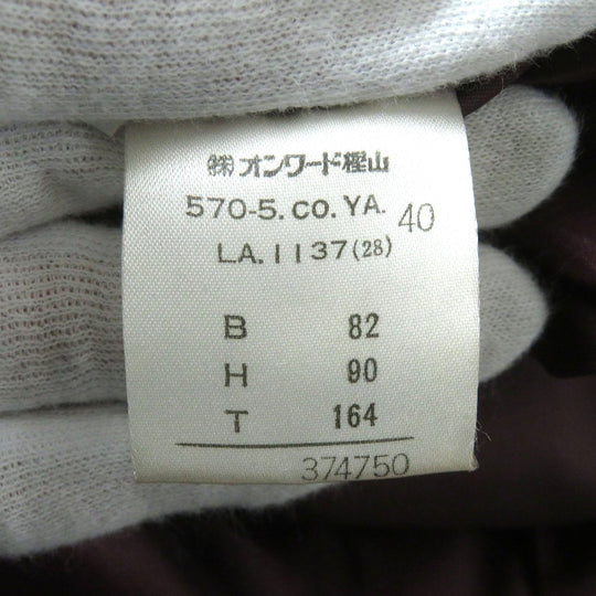 JEAN-PAUL GAULTIER coat Outer: 100% wool, lining: polyester Camel type CLASSIQUE Women 40 Used Authentic