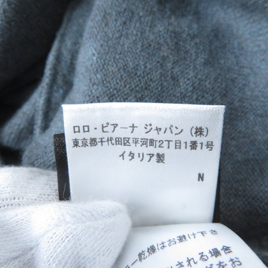 Loro Piana one piece FAF4260 Main: 100% cashmere gray Women 40 Used Authentic