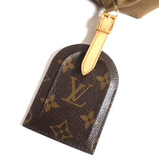 LOUIS VUITTON Backpack M40277 Monogram canvas x fleece/sheepskin Orange Monogram 2014 Celebrating Monogram Sac a do Bosphore mens Used Authentic
