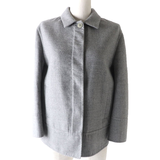 Loro Piana tailored jacket FAL1415 Main: 100% cashmere, Lining: (sleeve lining) 100% silk gray Women 38 Used Authentic