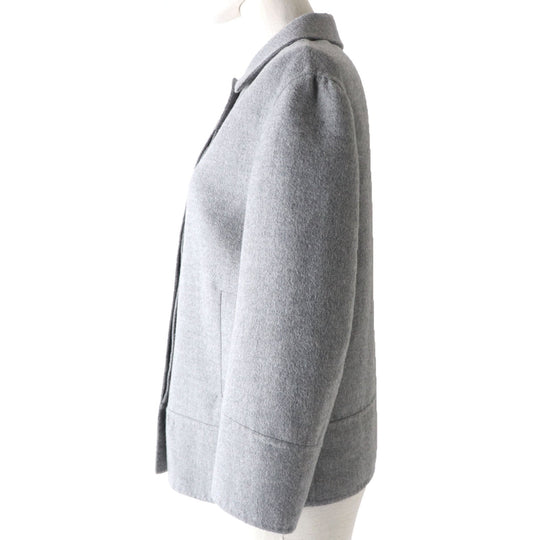 Loro Piana tailored jacket FAL1415 Main: 100% cashmere, Lining: (sleeve lining) 100% silk gray Women 38 Used Authentic