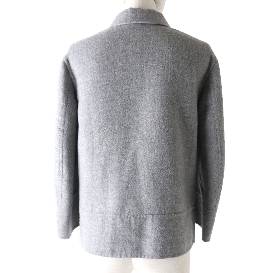 Loro Piana tailored jacket FAL1415 Main: 100% cashmere, Lining: (sleeve lining) 100% silk gray Women 38 Used Authentic