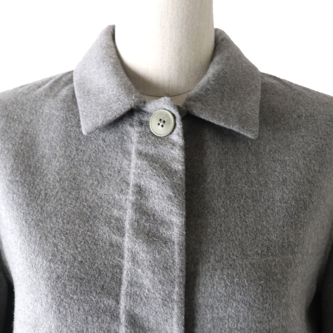 Loro Piana tailored jacket FAL1415 Main: 100% cashmere, Lining: (sleeve lining) 100% silk gray Women 38 Used Authentic