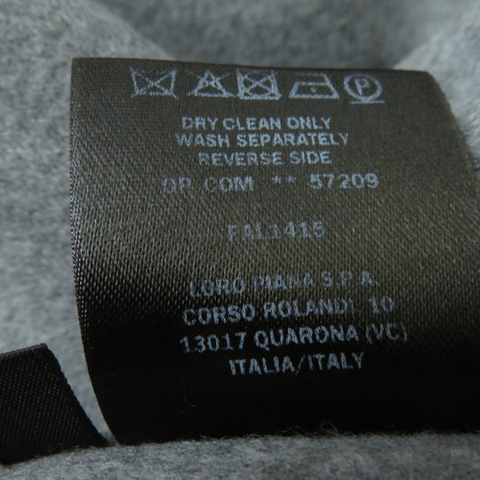 Loro Piana tailored jacket FAL1415 Main: 100% cashmere, Lining: (sleeve lining) 100% silk gray Women 38 Used Authentic