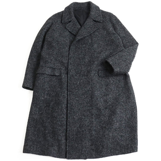 GIORGIO ARMANI coat PSL04W PS948 Main: 66% alpaca, Main: 34% wool gray mens 60 Used Authentic