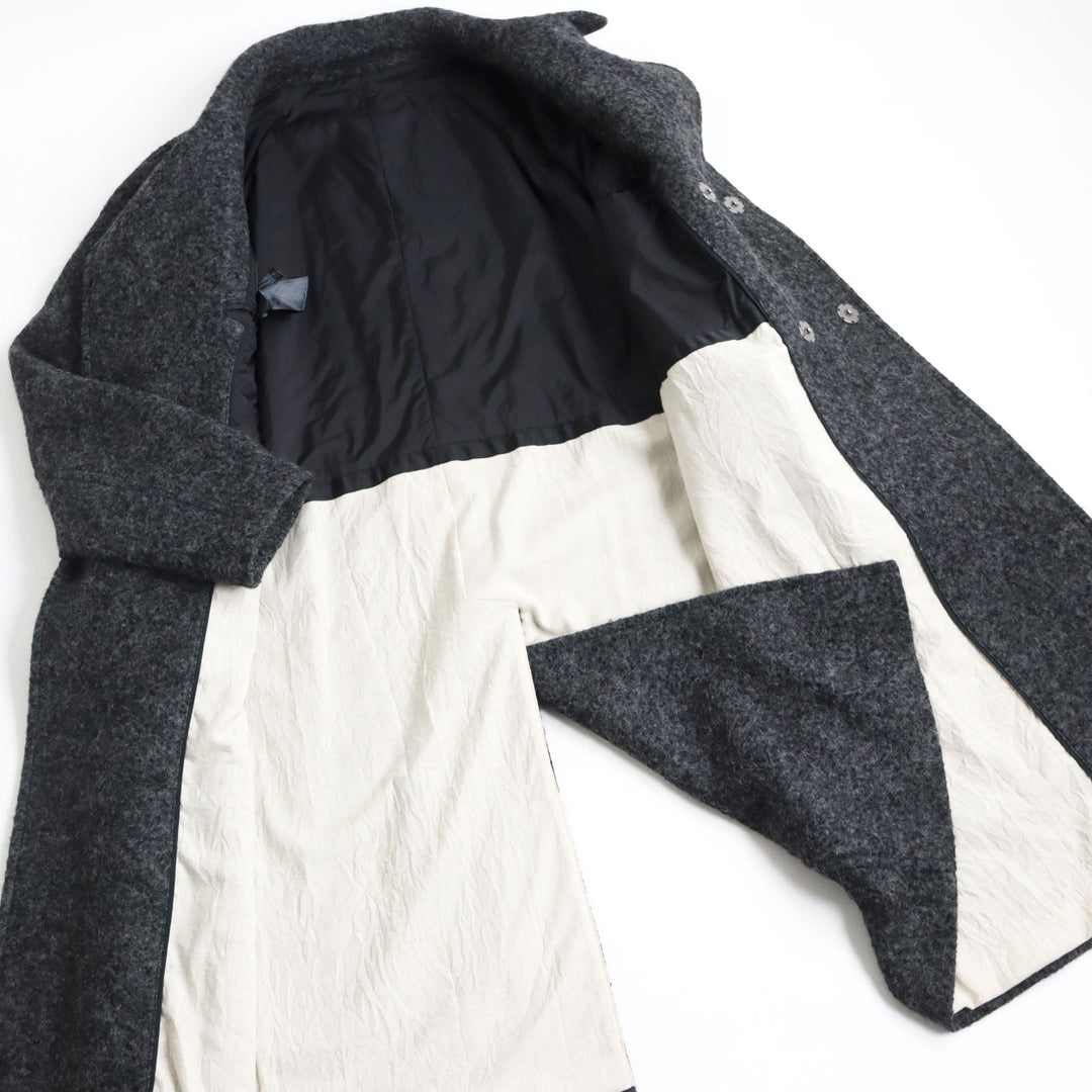GIORGIO ARMANI coat PSL04W PS948 Main: 66% alpaca, Main: 34% wool gray mens 60 Used Authentic