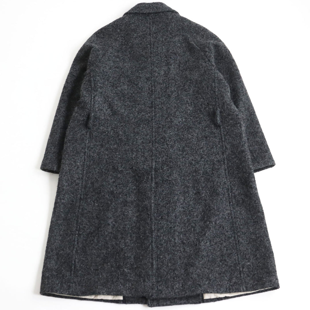 GIORGIO ARMANI coat PSL04W PS948 Main: 66% alpaca, Main: 34% wool gray mens 60 Used Authentic
